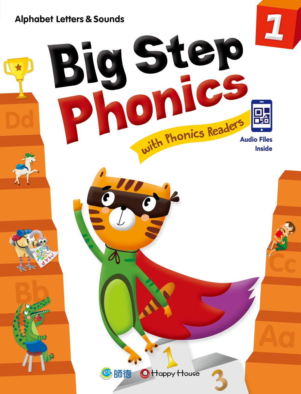 Big Step Phonics with Phonics Readers 1(ҥ+mߥ+uW귽) (QR CODEHYť)