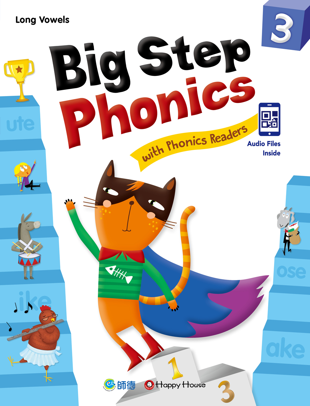 Big Step Phonics with Phonics Readers 3(ҥ+mߥ+uW귽) (QR CODEHYť)