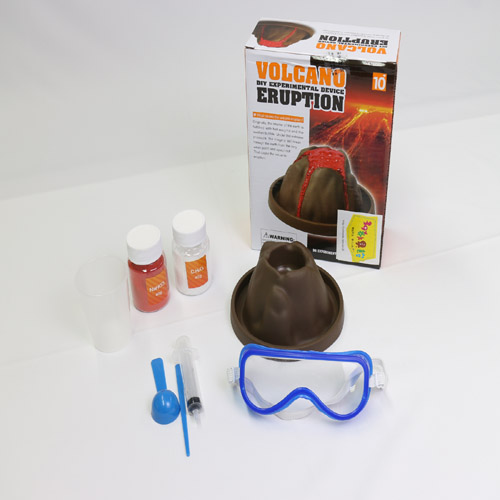 DIY火山爆發科學玩具