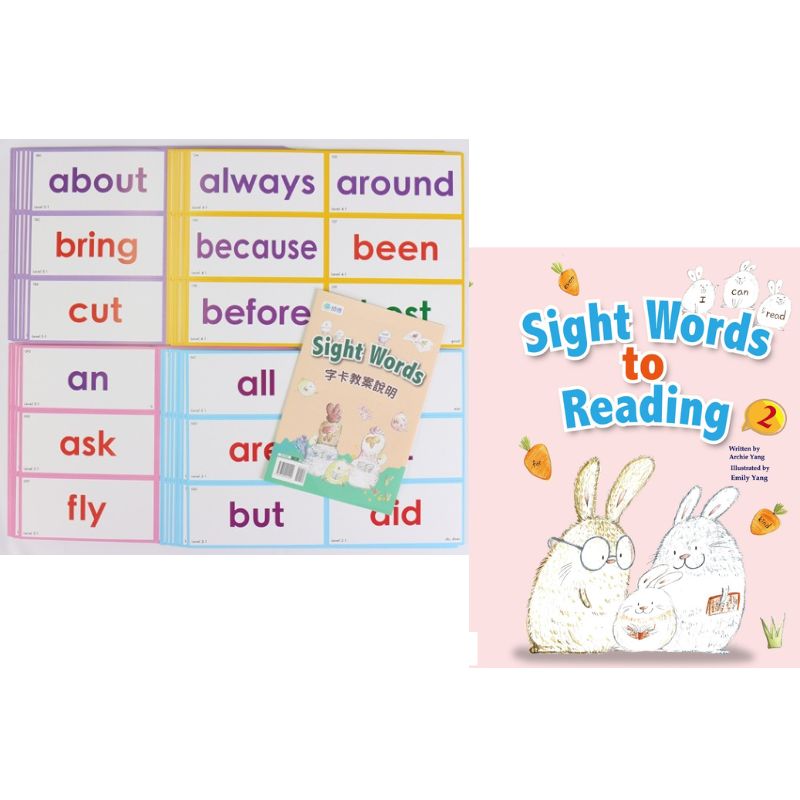 iR@e@jģa-Sight Wordsrd(220ird+Ю׻) e Sight Words to Reading 2(1CD)