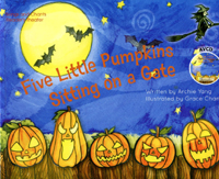 ģa-Five Little Pumpkins Sitting on a Gate(1+1AVCD)
