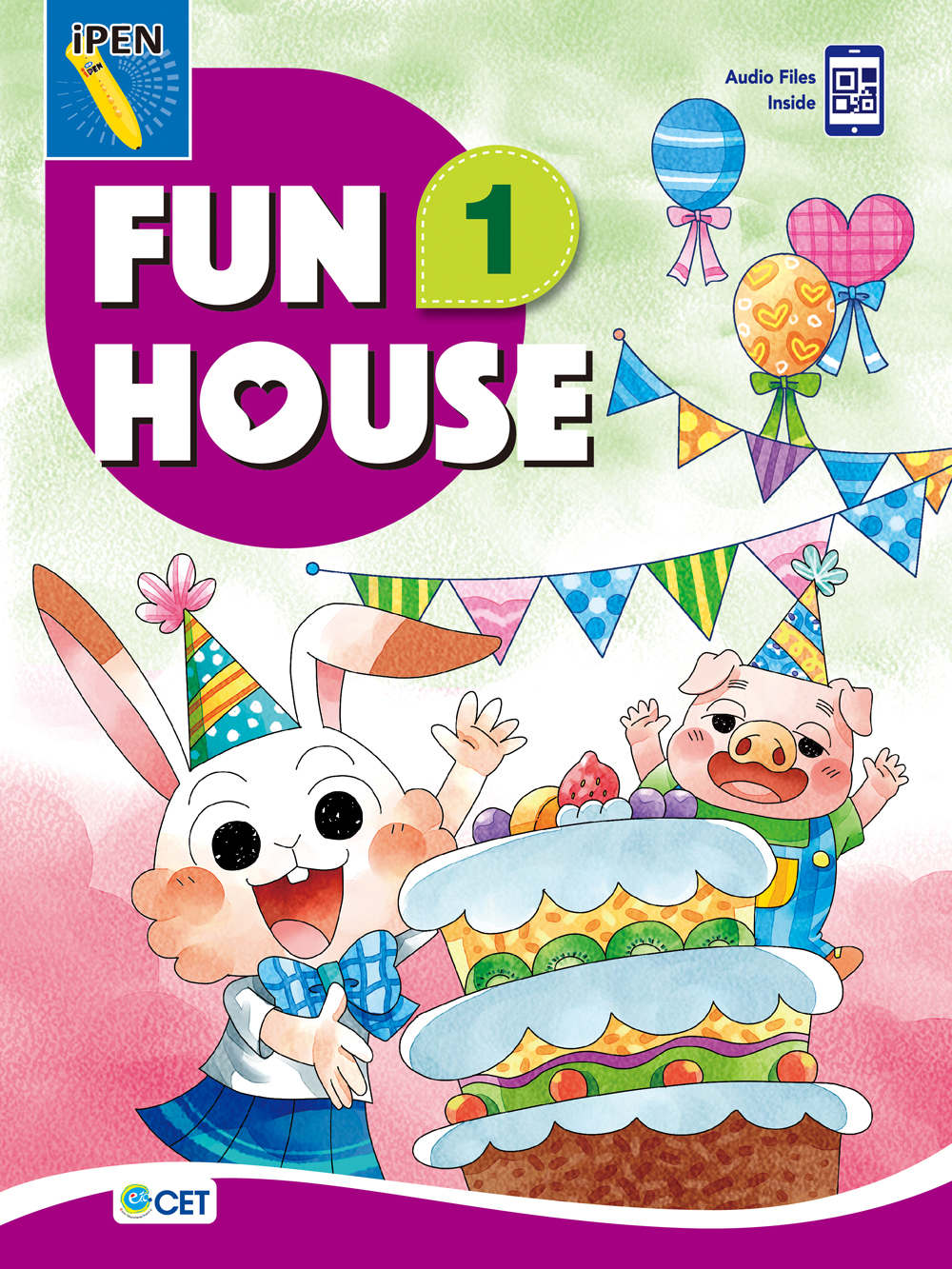 Fun House 1 Student Book (附全書音檔 QR CODE) (支援iPEN點讀筆)