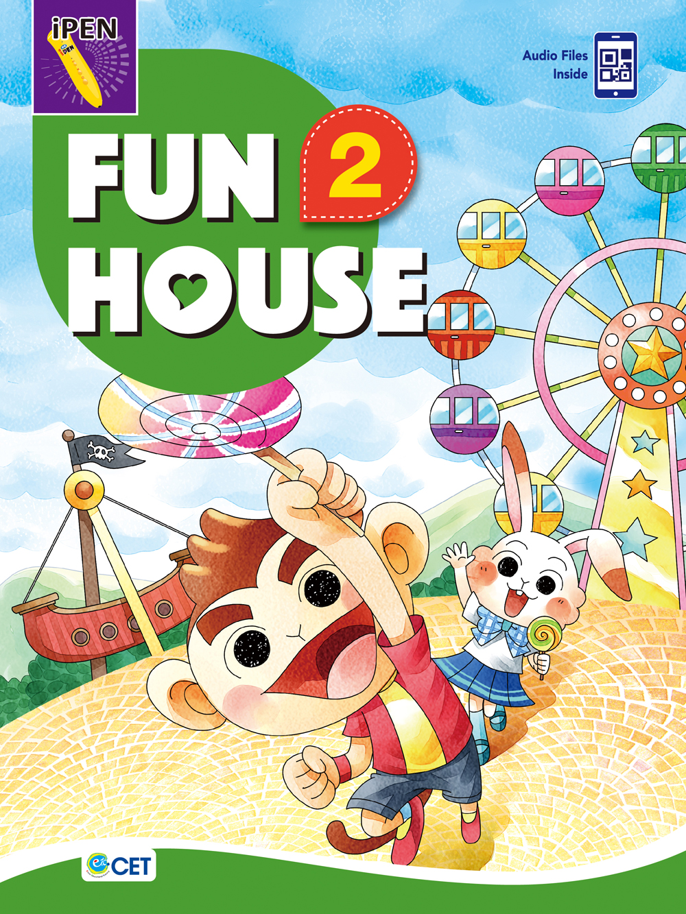 Fun House 2 Student Book (附全書音檔 QR CODE) (支援iPEN點讀筆)