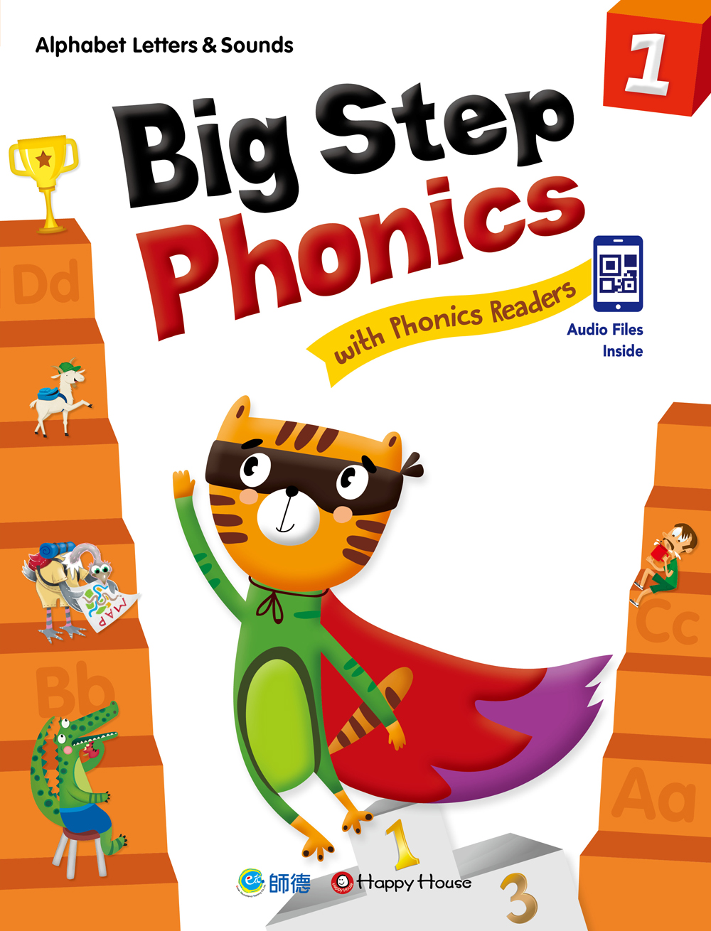 Big Step Phonics with Phonics Readers 1 (課本+練習本+線上資源)