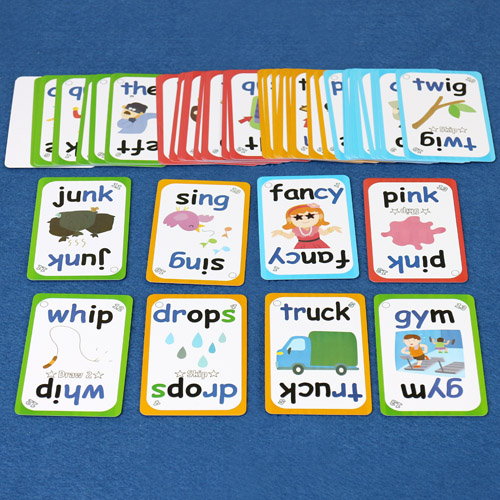 JJ Funics Card(2) - Consonants Digraph/Blends/Soft C/ Soft G