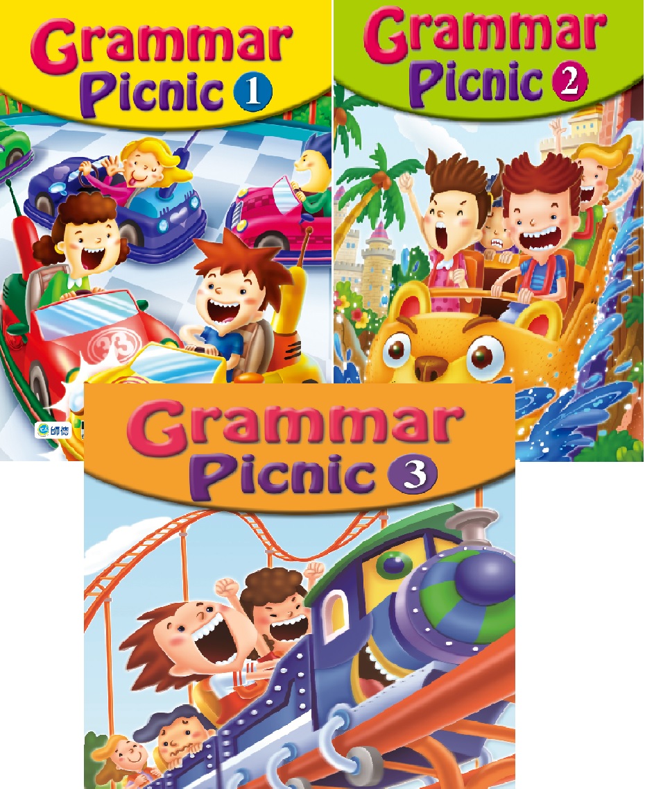 Grammar Picnic 1+2+3(Student book+Workbook+專屬互動式數位遊戲、資源)