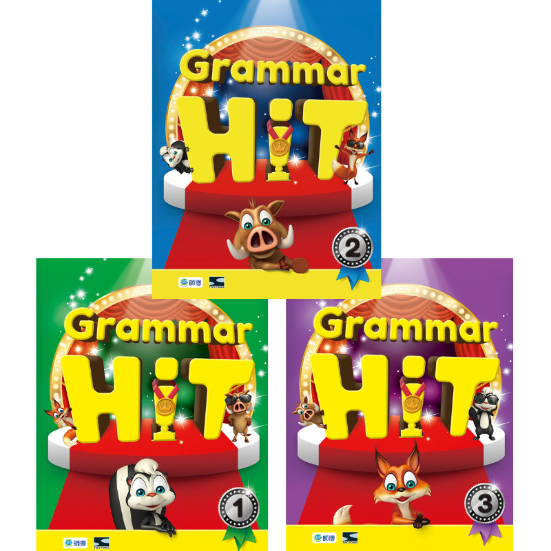 Grammar Hit 1+2+3(Student book+Workbook+uWǲ߸귽)