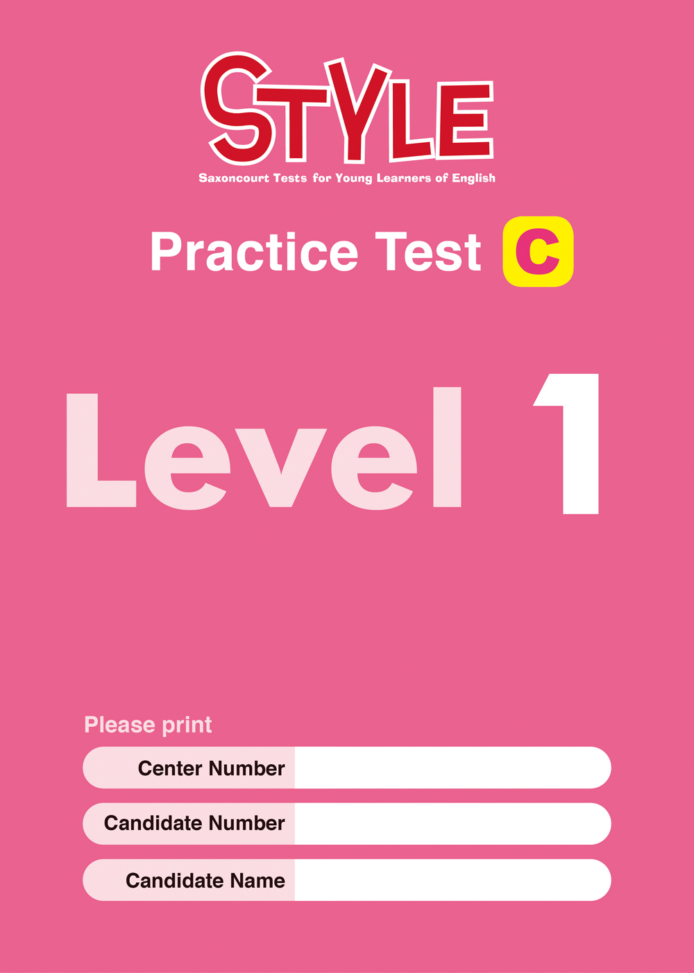 STYLE  Practice Test C Level 1iCj(QR CODE)