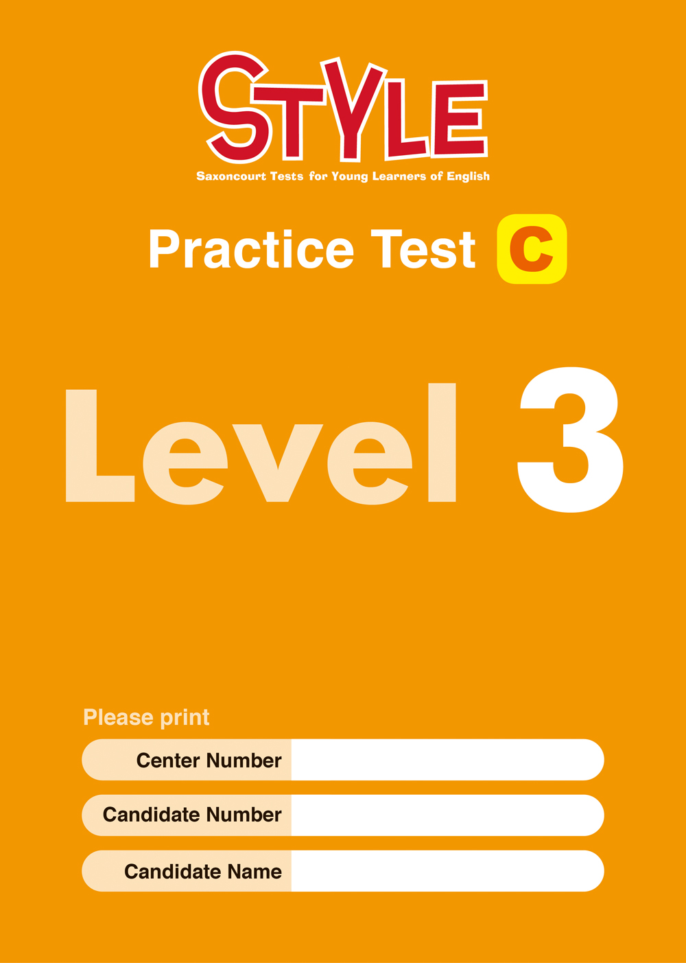 STYLE  Practice Test C Level 3iCj(QR CODE)