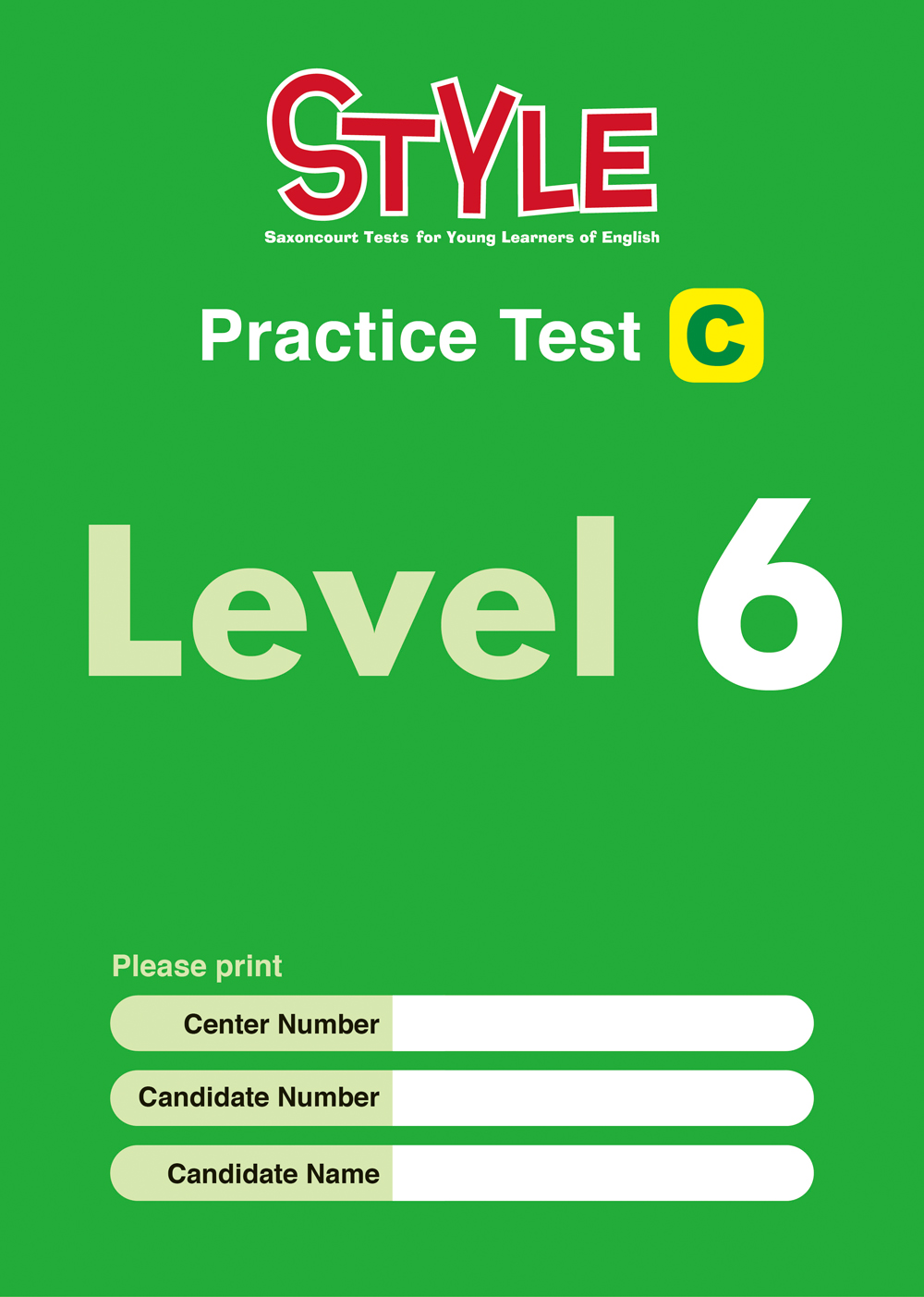 STYLE  Practice Test C Level 6iCj(QR CODE)