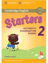 Cambridge English Starters 2 for Revised Exam from 2018 Student