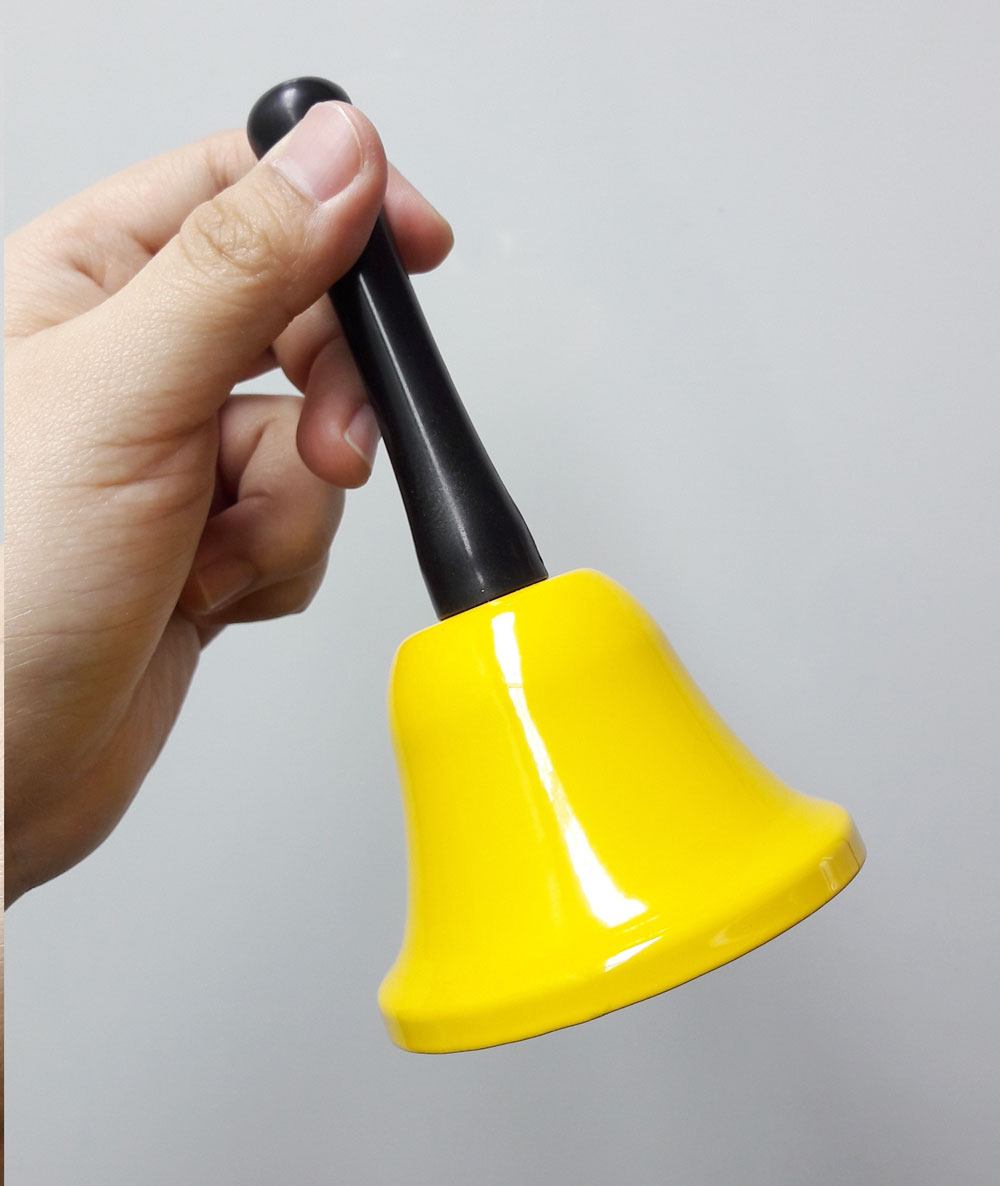 游戏抢答手摇铃(黄色)